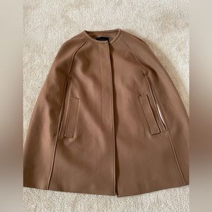 J.Crew melton wool cape M/L